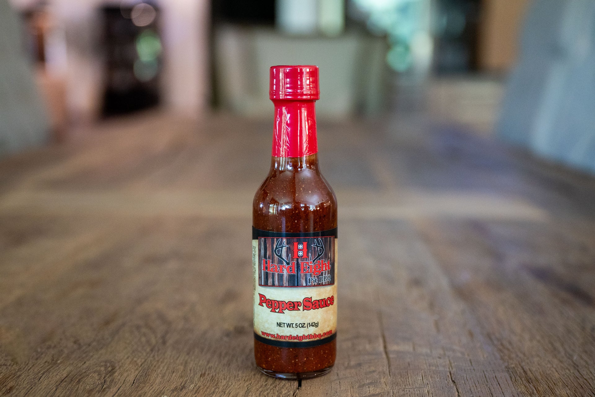 Hard Eight Pepper Sauce, 5 oz Bottle