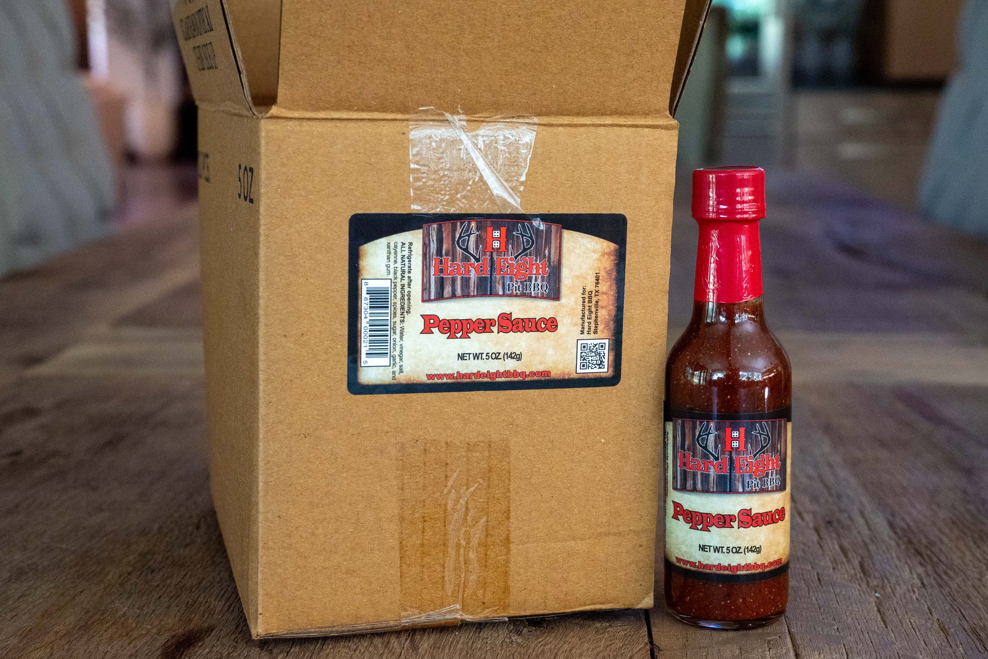 Hard Eight Pepper Sauce, 5 oz Bottle - Case of 12